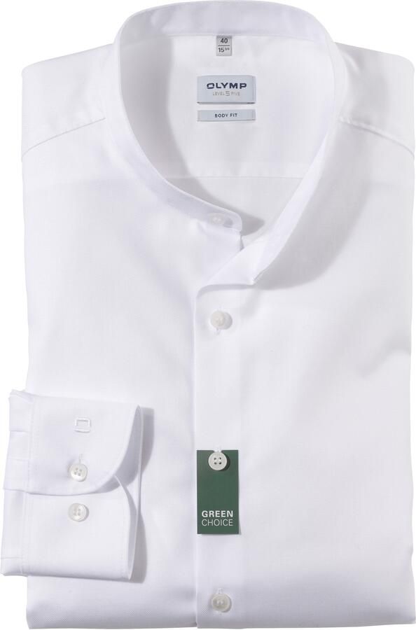 OLYMP Level Five Slim fit zakelijk overhemd met knoopsluiting - Foto 3
