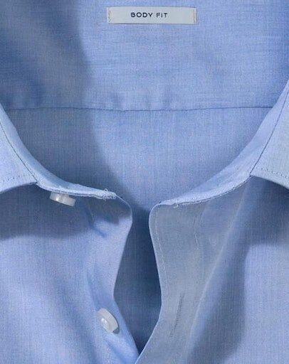 OLYMP Level Five Slim fit zakelijk overhemd van chambray - Foto 4