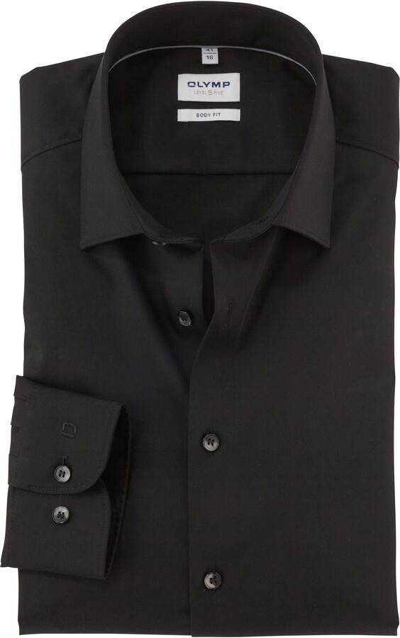 OLYMP Level Five Slim fit zakelijk overhemd met kentkraag