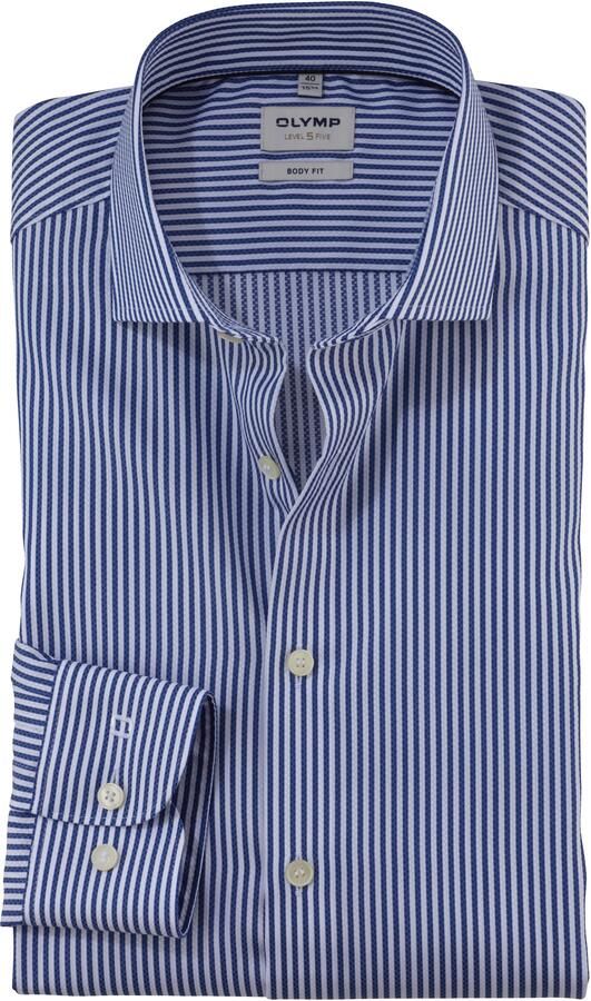 OLYMP Level Five Slim fit zakelijk overhemd van premium kwaliteit