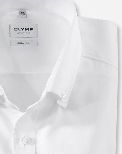 OLYMP Level Five Slim fit zakelijk overhemd met kentkraag - Foto 2