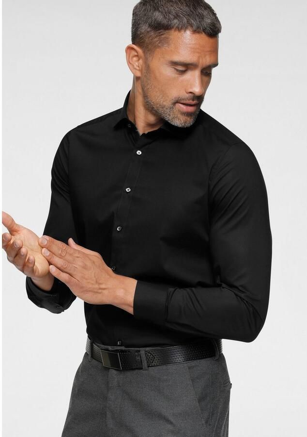 OLYMP Level Five Slim fit zakelijk overhemd van premium kwaliteit model 'ROYAL' - Foto 2