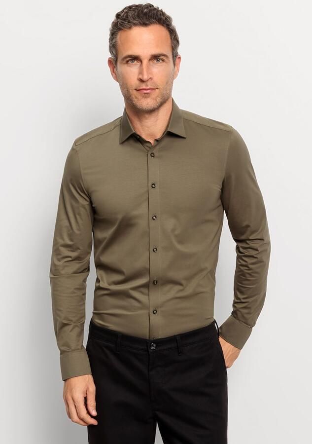 OLYMP Level Five Slim fit zakelijk overhemd met kentkraag model 'New York' - Foto 5
