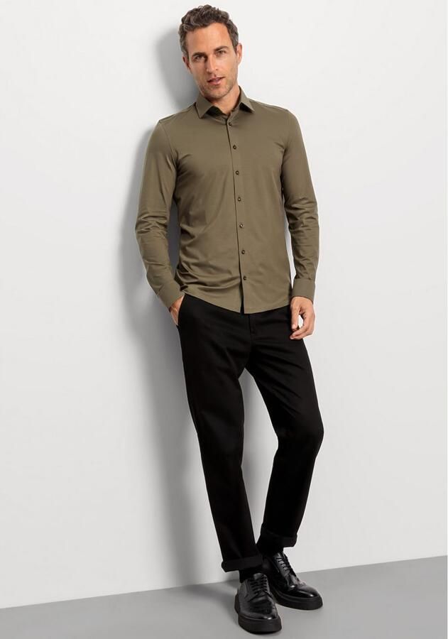 OLYMP Level Five Slim fit zakelijk overhemd met kentkraag model 'New York' - Foto 3