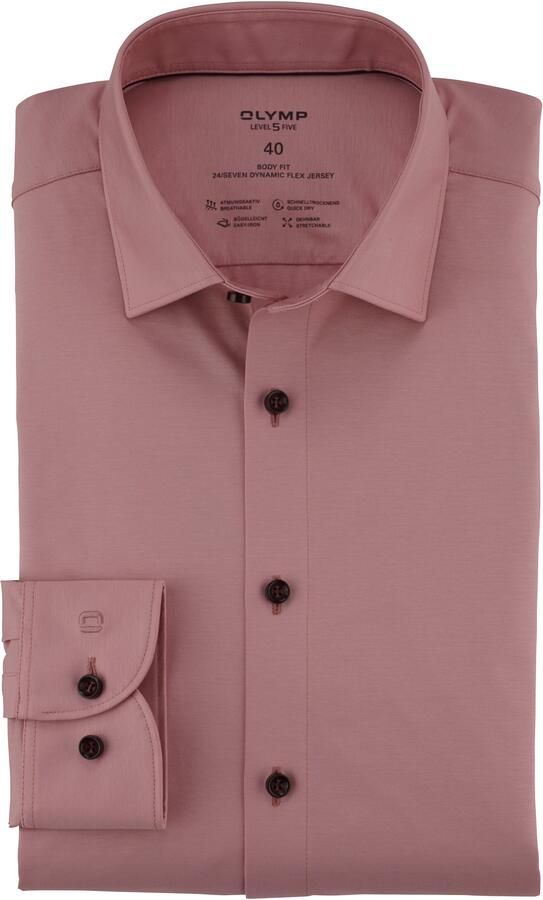 OLYMP Businessoverhemd Level Five body fit jersey shirt - Foto 5