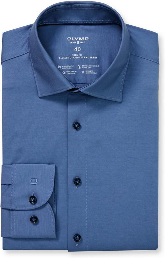OLYMP Businessoverhemd Level Five body fit jersey shirt - Foto 4