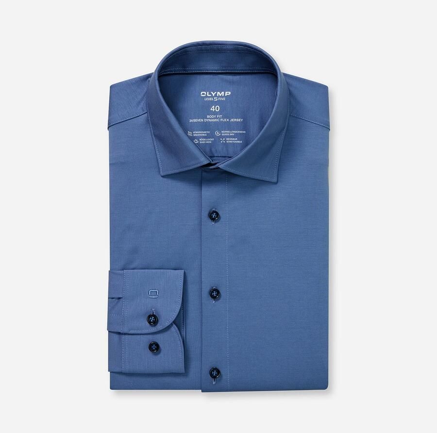 OLYMP Businessoverhemd Level Five body fit jersey shirt - Foto 3