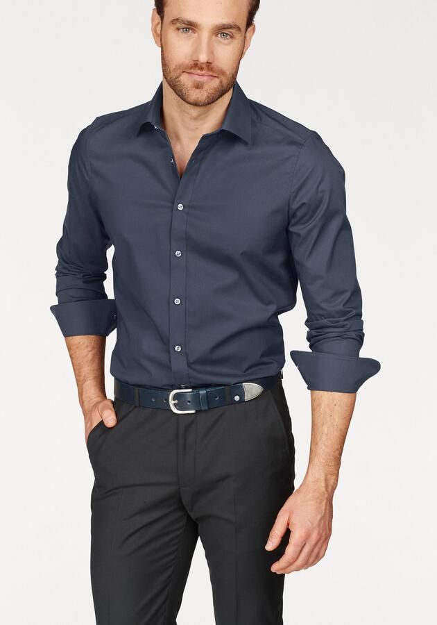 OLYMP Businessoverhemd Level Five body fit vormvast door elastaan - Foto 7