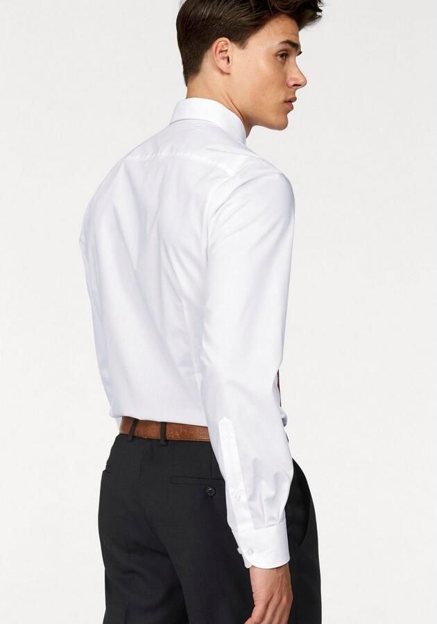 OLYMP Businessoverhemd Level Five body fit vormvast door elastaan - Foto 3