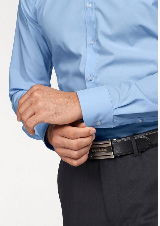 OLYMP Businessoverhemd Level Five body fit vormvast door elastaan - Foto 2