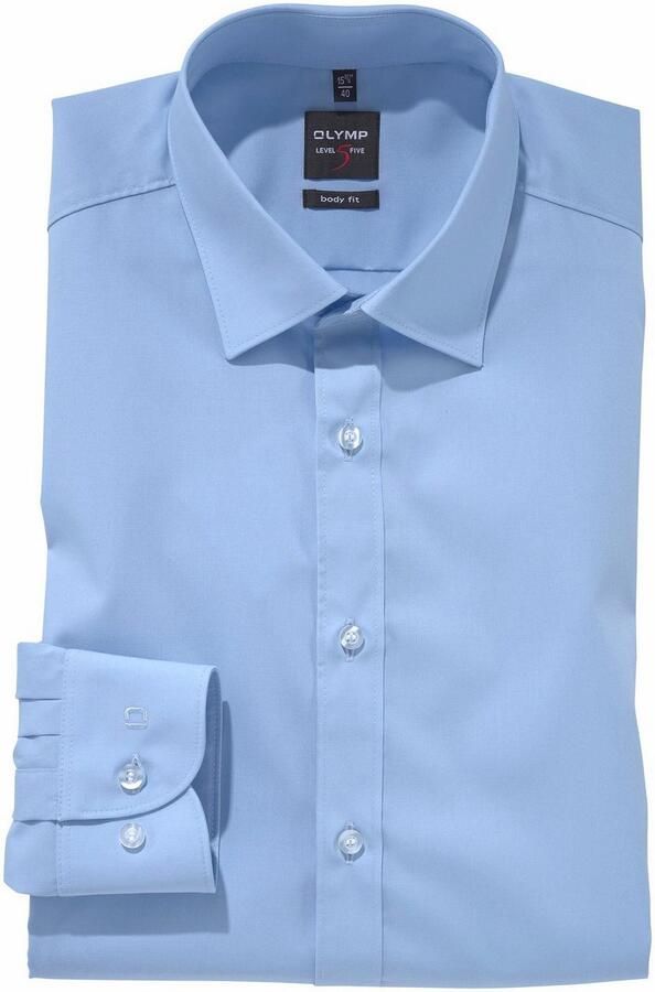 OLYMP Businessoverhemd Level Five body fit vormvast door elastaan - Foto 7
