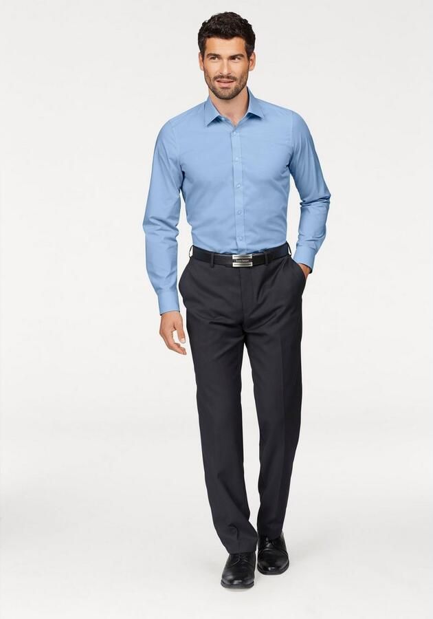 OLYMP Businessoverhemd Level Five body fit vormvast door elastaan - Foto 5