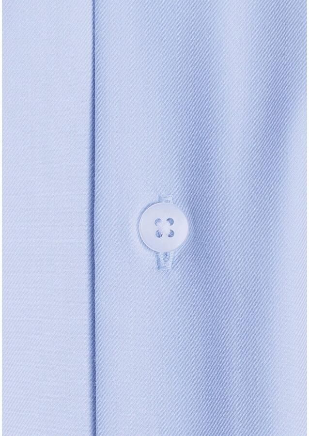 Olymp Luxor business overhemd normale fit lichtblauw effen katoen - Foto 6
