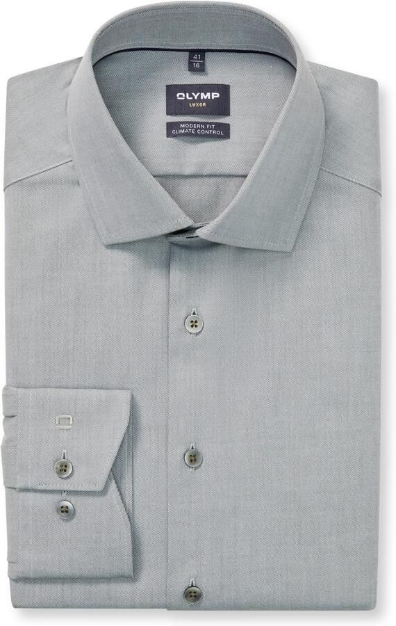 Olymp Vrijetijdsoverhemd in gemêleerde look model 'Global Kent' - Foto 2