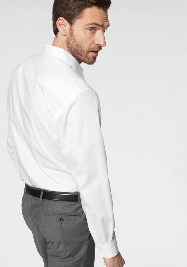 OLYMP Businessoverhemd Luxor comfort fit Met borstzak strijkvrij - Foto 7