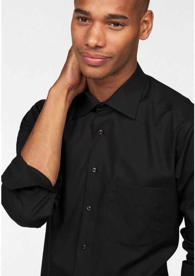 OLYMP Businessoverhemd Luxor modern fit extra lange mouwen strijkvrij met borstzak - Foto 3