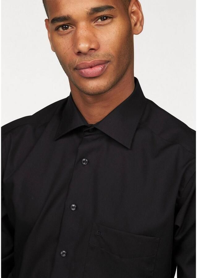 OLYMP Businessoverhemd Luxor modern fit extra lange mouwen strijkvrij met borstzak - Foto 4