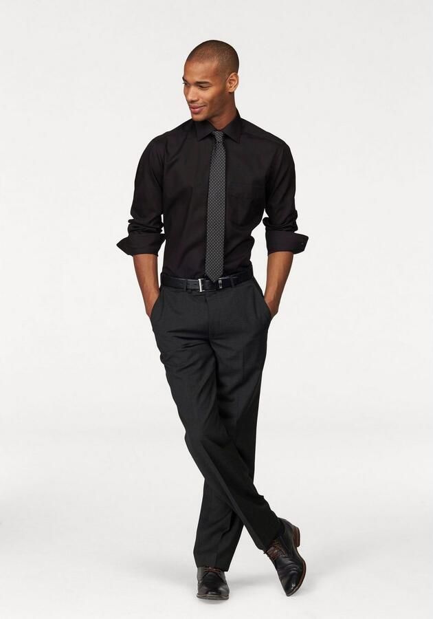 OLYMP Businessoverhemd Luxor modern fit extra lange mouwen strijkvrij met borstzak - Foto 6