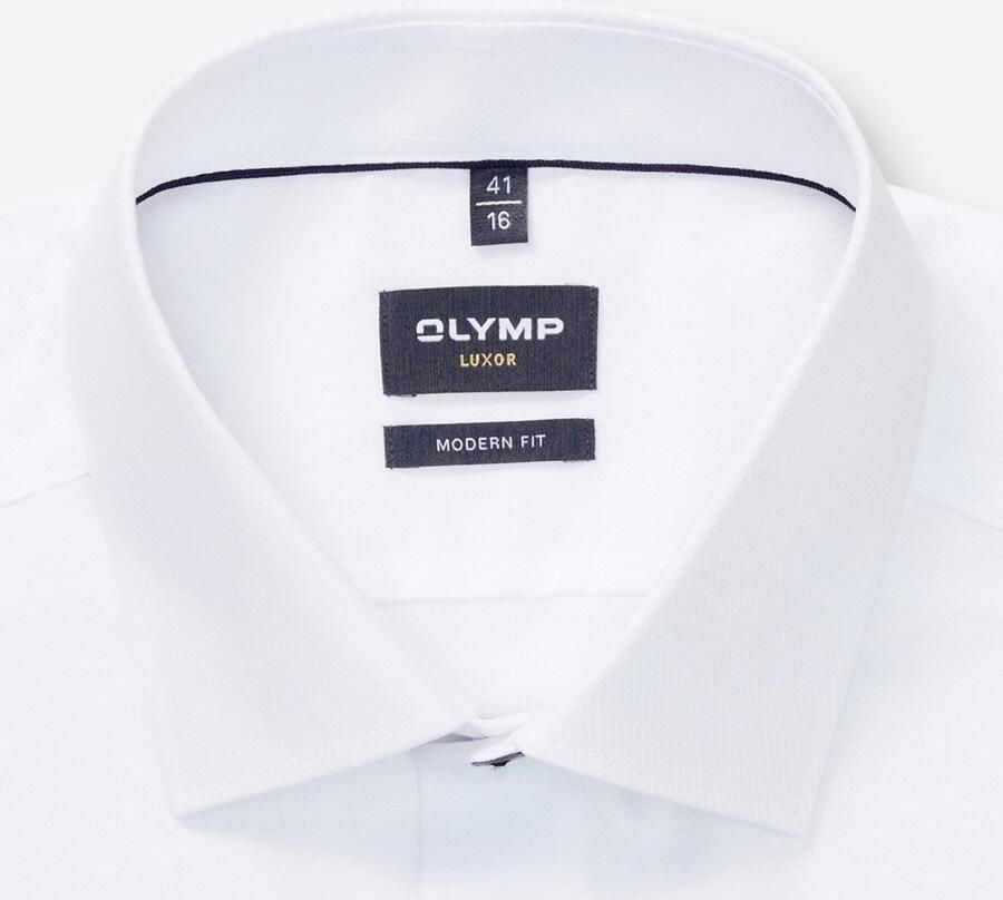 OLYMP Businessoverhemd Luxor modern fit fijne structuur modern fit new kentkraag - Foto 2