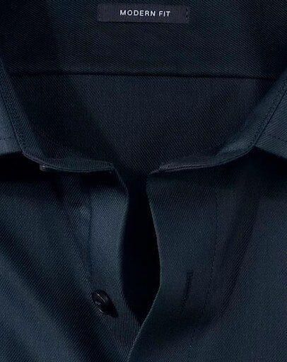 Olymp Regular fit zakelijk overhemd van twill - Foto 4