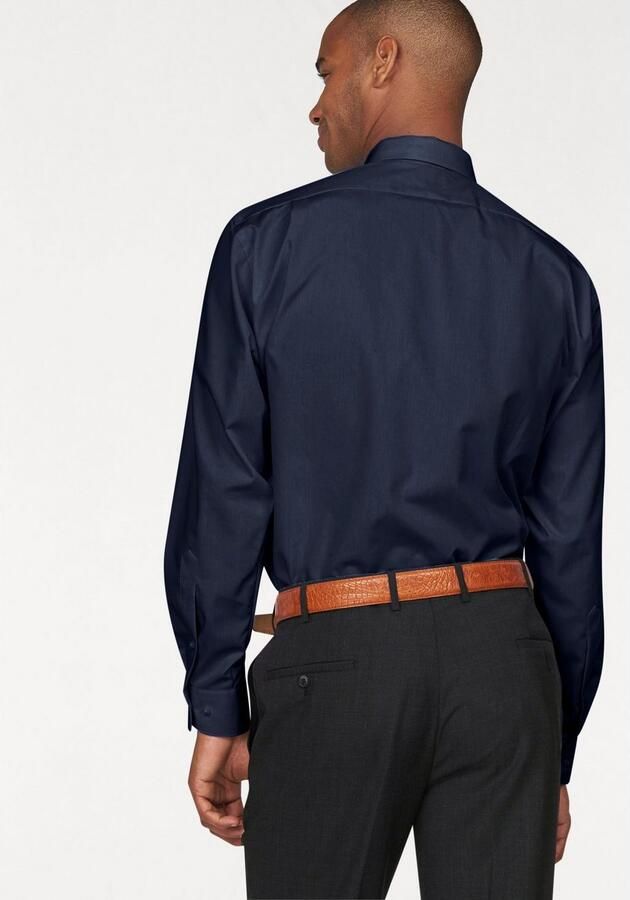 Olymp Overhemd Luxor Modern-Fit Donkerblauw - Foto 4