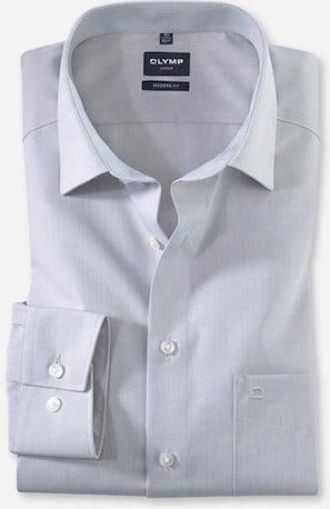 Olymp Regular fit zakelijk overhemd van batist - Foto 9