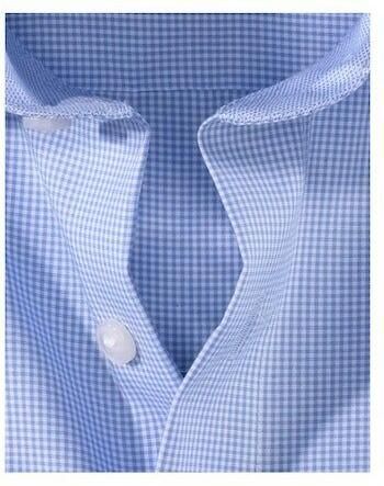 Olymp Luxor Comfort Fit Shirt Blauw Ruit - Foto 6