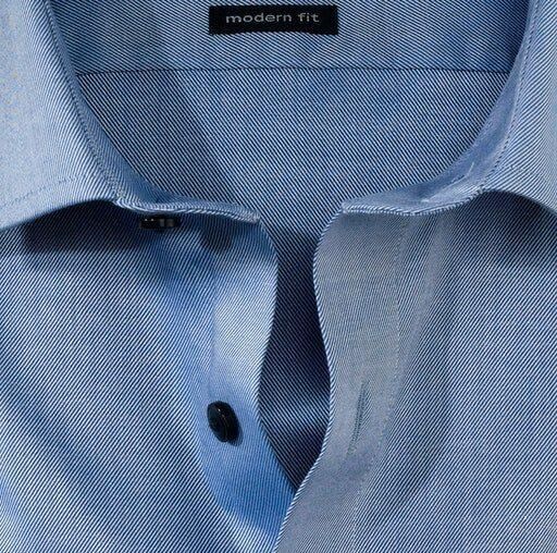 Olymp Regular fit zakelijk overhemd van twill - Foto 2