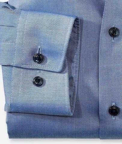 Olymp Regular fit zakelijk overhemd van twill - Foto 5