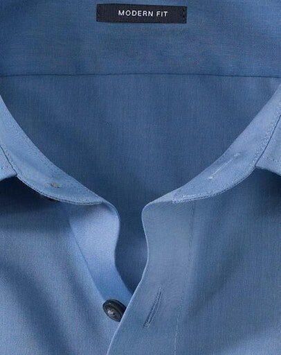 Olymp overhemd strijkvrij modern fit middenblauw - Foto 5