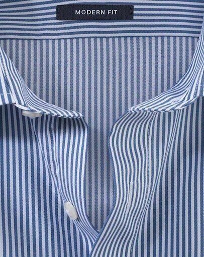 Olymp Modern fit zakelijk overhemd met streepmotief - Foto 2
