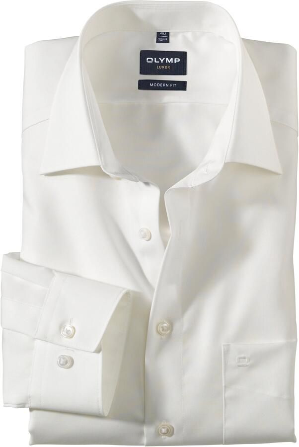 Olymp Regular fit zakelijk overhemd van popeline - Foto 6