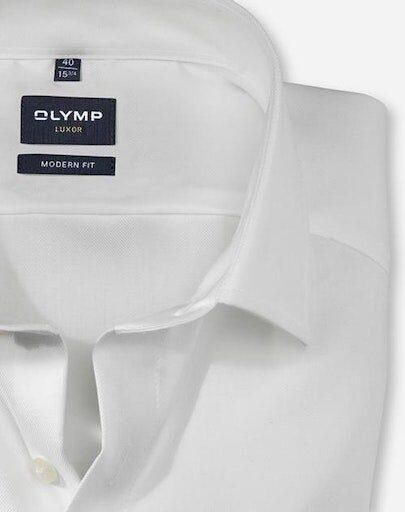 Olymp Modern fit zakelijk overhemd met knoopsluiting - Foto 3