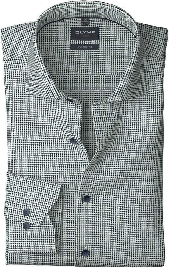 OLYMP Businessoverhemd Luxor modern fit met patroon modern fit royla-kentkraag - Foto 4