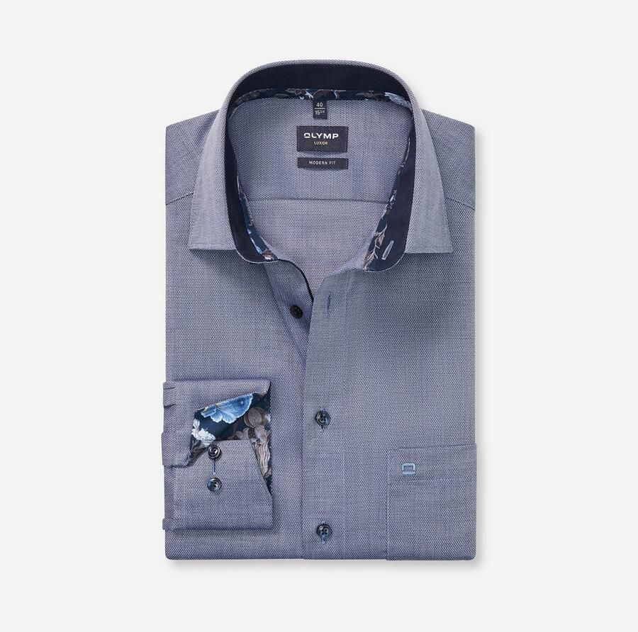 OLYMP Businessoverhemd Luxor modern fit New-Kent Kraag - Foto 3