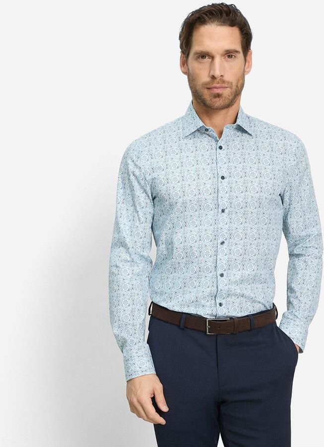 OLYMP Businessoverhemd No 6 six modieus gedessineerd - Foto 9