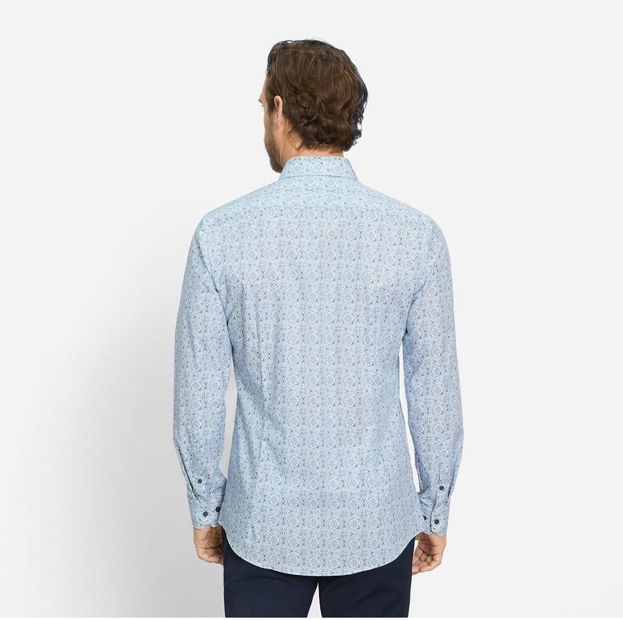 OLYMP Businessoverhemd No 6 six modieus gedessineerd - Foto 5