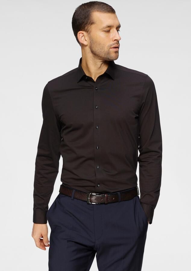 OLYMP Businessoverhemd No. Six 24 Seven super slim in comfortabele jersey-kwaliteit - Foto 6