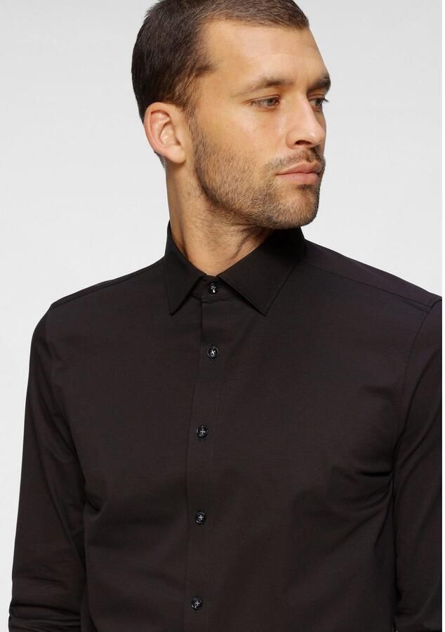 OLYMP Businessoverhemd No. Six 24 Seven super slim in comfortabele jersey-kwaliteit - Foto 2
