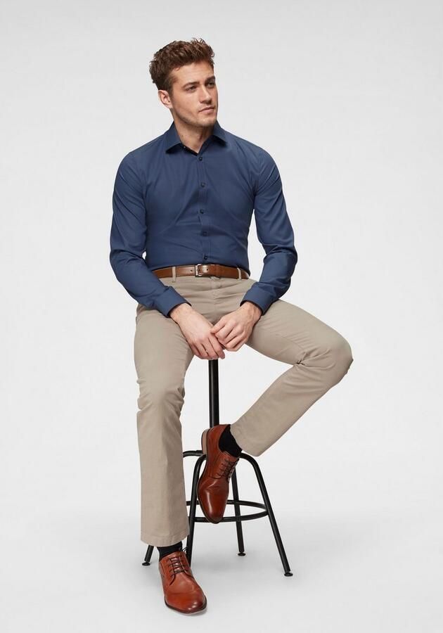 OLYMP Businessoverhemd No. Six super slim Gemakkelijk strijken - Foto 6