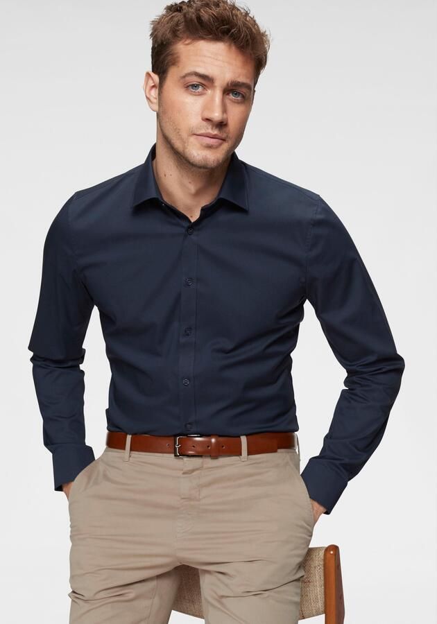 OLYMP Businessoverhemd No. Six super slim Gemakkelijk strijken - Foto 8