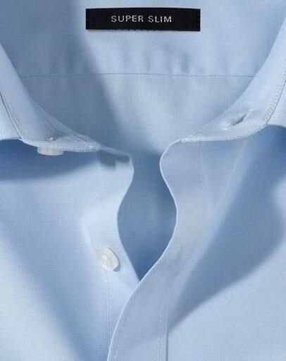 OLYMP No. Six Super slim fit zakelijk overhemd van popeline - Foto 3