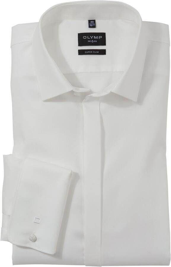 OLYMP No. Six Slim fit zakelijk overhemd met kentkraag model 'Urban'