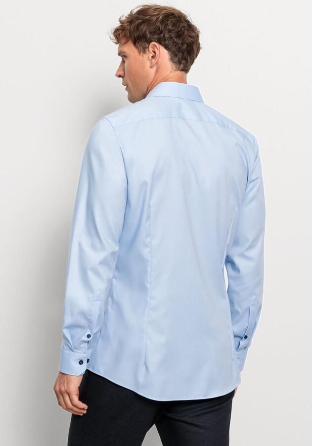 OLYMP No. Six Super slim fit zakelijk overhemd van ademende comfort stretch - Foto 2