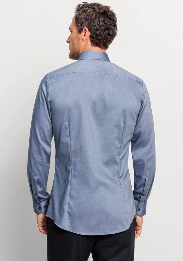 OLYMP No. Six Super slim fit zakelijk overhemd van ademende comfort stretch - Foto 2
