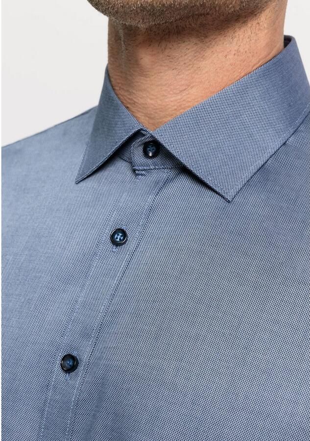 OLYMP No. Six Super slim fit zakelijk overhemd van ademende comfort stretch
