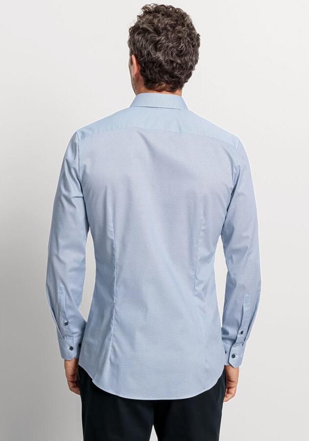 OLYMP Businessoverhemd No. Six super slim met slim micro-patroon - Foto 2