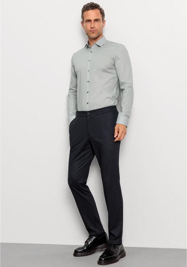 OLYMP No. Six Super slim fit zakelijk overhemd met knoopsluiting - Foto 3