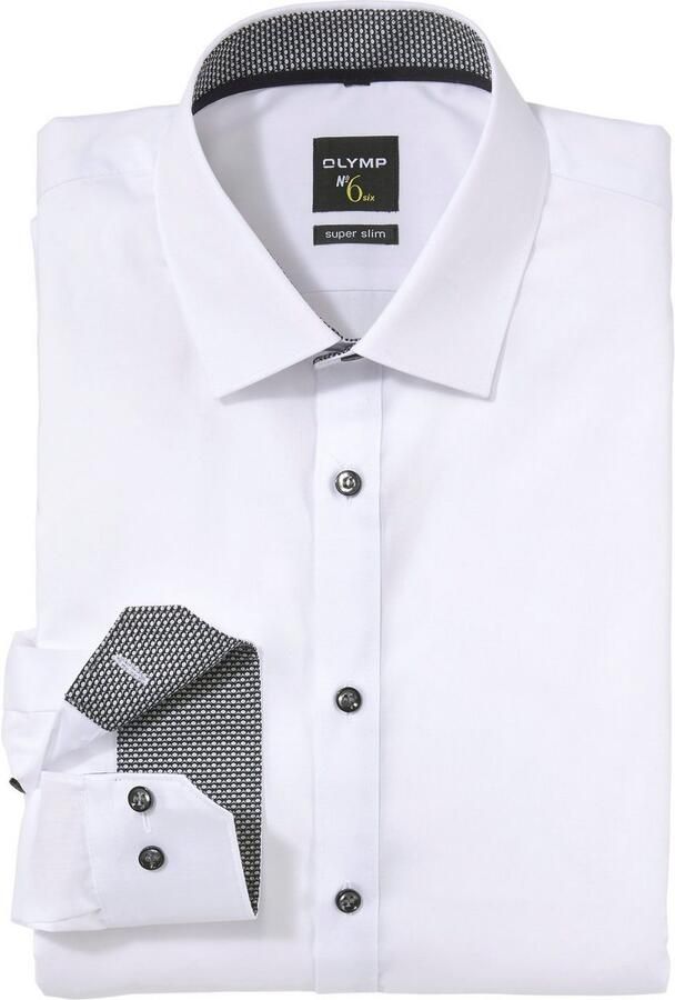 OLYMP Businessoverhemd No. Six super slim super slim comfort stretch strijkvrij - Foto 5