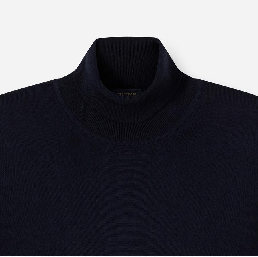 Olymp koltrui marineblauw merino